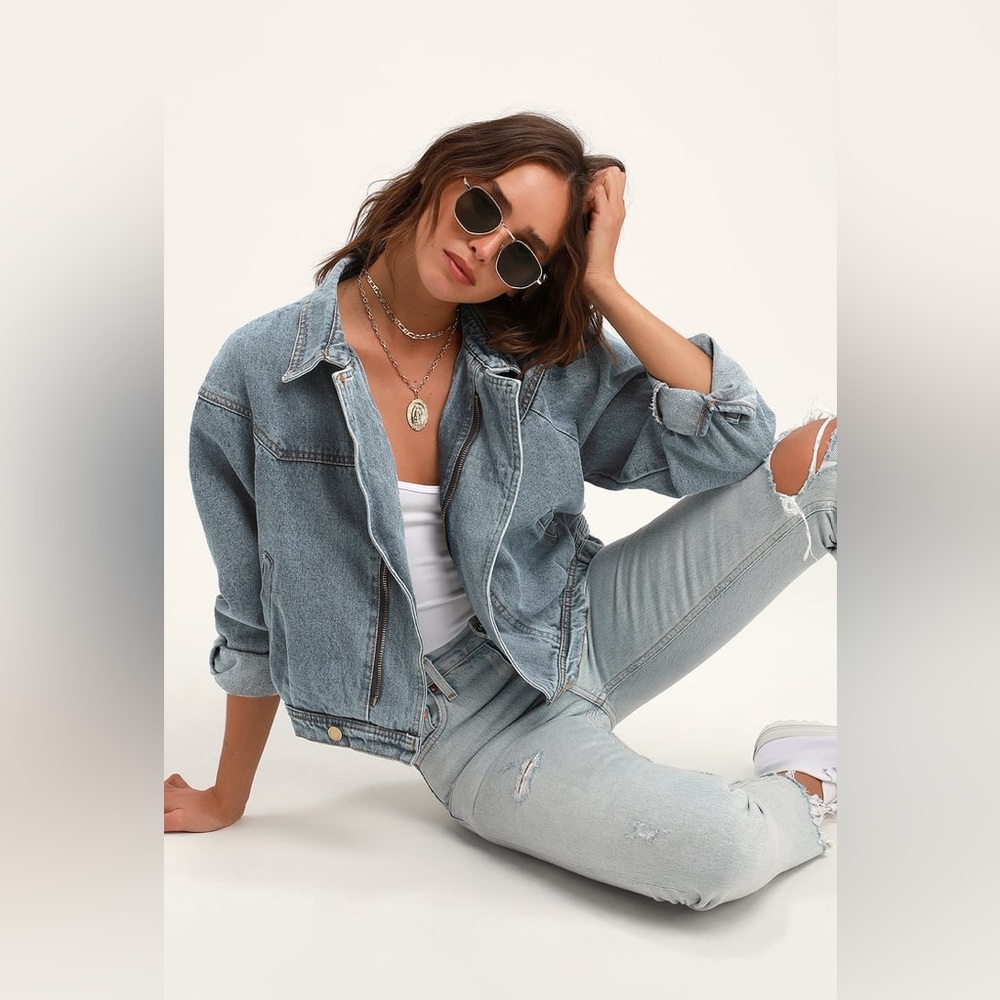 Light Wash Denim Jacket